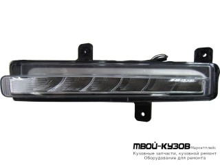 ФОНАРЬ ГАБАРИТНЫЙ ЛЕВАЯ СТОРОНА В ПЕРЕД БАМПЕР DRL( ХОД. ОГНИ) (КИТАЙ) для Chery TIGGO 8 (2018-2021)