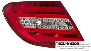 ФОНАРЬ ЗАДНИЙ ВНЕШНИЙ ЛЕВАЯ СТОРОНА ДИОД (DEPO) для Mercedes W204 (2007-)