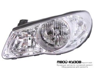 ФАРА ЛЕВАЯ СТОРОНА +/- ПОД КОРРЕКТОР (DEPO) для Hyundai ELANTRA (2007-)