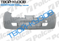 MICRA K12 02- БАМПЕР ПЕРЕДНИЙ C ОТВ. ДЛЯ П/Т