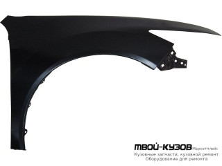 КРЫЛО ПЕРЕДНИЙ ПРАВАЯ СТОРОНА БЕЗ ОТВ ПОД ПОВТОРИТЕЛЬ (КИТАЙ) для Honda ACCORD (2008-2012) ЕВРОПА