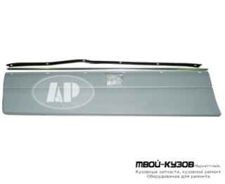 МОЛДИНГ КУЗОВА ЛЕВАЯ СТОРОНА НА ПЕРЕД ДВЕРЬ В СБОРЕ С ХРОМ МОЛДИНГ ГРУНТ (ТАЙВАНЬ) для Mercedes W140 SEDAN (05.1993 - 10.1998)