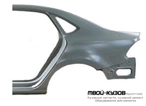 КРЫЛО ЗАДНИЙ ЛЕВАЯ СТОРОНА (СЕДАН) (КИТАЙ) для Volkswagen POLO (09.2010 - 2020)