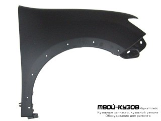 КРЫЛО ПЕРЕДНИЙ ПРАВАЯ СТОРОНА БЕЗ ОТВ ПОД ПОВТОРИТЕЛЬ (ТУРЦИЯ) для Renault LOGAN / SANDERO (2014-)