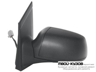 ЗЕРКАЛО ЛЕВАЯ СТОРОНА ЭЛЕКТР С ПОДОГРЕВОМ (CONVEX) ГРУНТ (ТАЙВАНЬ) для Ford FOCUS (2005-)