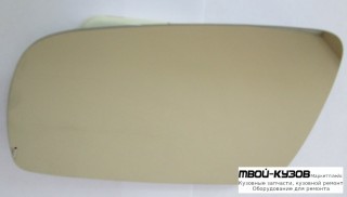 СТЕКЛО ЗЕРКАЛА ЛЕВАЯ СТОРОНА МЕХАН (FLAT) (ТАЙВАНЬ) для Volkswagen BORA (09.1998-), Volkswagen GOLF IV (10.1997-)