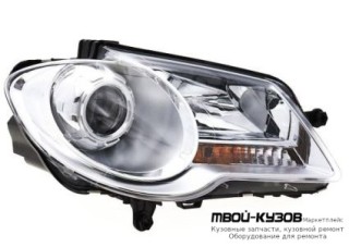 ФАРА ПРАВАЯ СТОРОНА ПОД КОРРЕКТОР С КОРРЕКТОР (DEPO) для Volkswagen TOURAN (2003-2005) (2006-2010)
