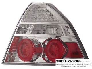 ФОНАРЬ ЗАДНИЙ ВНЕШНИЙ ПРАВАЯ СТОРОНА ТЮНИНГ С ДИОД (СЕДАН) (КИТАЙ) для Chevrolet AVEO T250 (2006-)