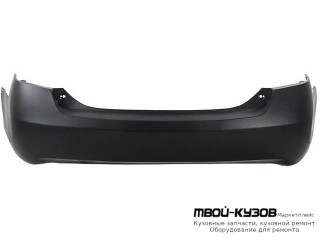 БАМПЕР ЗАДНИЙ 3.5 ГРУНТ (ТАЙВАНЬ) для Toyota CAMRY V40 (01.2006-)