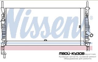 РАДИАТОР ОХЛАЖДЕНИЯ (NISSENS) (NRF) (GERI) БЕЗ КОНДИЦИОНЕРА (см.каталог) для Ford TRANSIT (2006-)