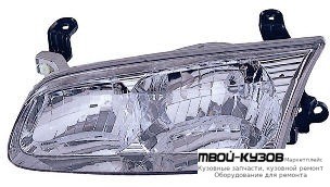 ФАРА ЛЕВАЯ СТОРОНА (USA) ПРОЗРАЧНЫЙ (DEPO) для Toyota CAMRY V20 (07.1996 - 09.2001)