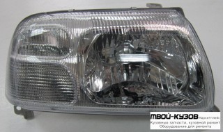 ФАРА ПРАВАЯ СТОРОНА +/- ПОД КОРРЕКТОР (TYC) для Suzuki GRAND VITARA (1998-) CHEVROLET TRACKER (1999-) XL7 (2001-2006)