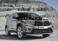 R.5702.006 - ЗАЩИТА ПЕРЕДНЕГО БАМПЕРА d57 (RIVAL) Toyota Highlander (2010-2014)