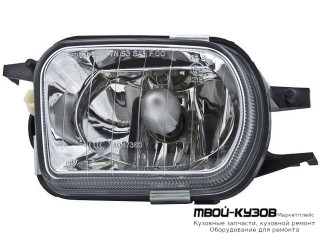ФАРА ПРОТИВОТУМАННАЯ ЛЕВАЯ СТОРОНА С МЕХАН КОРРЕКТОР (DEPO) для Mercedes W203 (07.2000-)