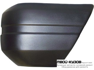 БОКОВИНА БАМПЕРА ПЕРЕДНИЙ ЛЕВАЯ СТОРОНА ЧЁРНЫЙ (ТАЙВАНЬ) для Jeep CHEROKEE (1984-1996)