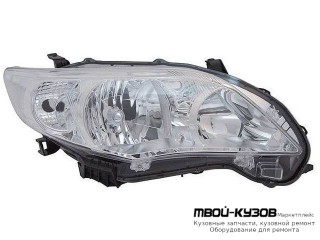 ФАРА ПРАВАЯ СТОРОНА (КИТАЙ) для Toyota COROLLA E150 (2006-) СЕДАН