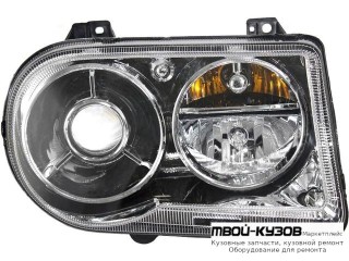 ФАРА ПРАВАЯ СТОРОНА (КСЕНОН) (EAGLE EYES) ХРОМ для Chrysler 300С (2005-)
