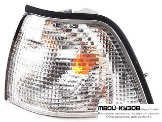 УКАЗ.ПОВОРОТА УГЛОВОЙ ЛЕВАЯ СТОРОНА (compact) (СЕДАН) (DEPO) БЕЛЫЙ для BMW E36 (12.1990 - 01.2000)