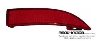 ФОНАРЬ-КАТАФОТ ПРАВАЯ СТОРОНА В ЗАДНИЙ БАМПЕР (ТАЙВАНЬ) для Renault LOGAN / SANDERO (2014-)