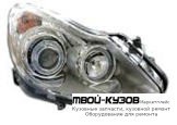 ФАРА ЛЕВАЯ + ПРАВАЯ (КОМПЛЕКТ) ТЮНИНГ ЛИНЗОВАННАЯ С СВЕТЯЩИЙСЯ ОБОДК ВНУТРИ (DEPO) ХРОМ для Opel CORSA (2006-)