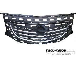 РЕШЕТКА РАДИАТОРА ХРОМ-ЧЁРНЫЙ (ТАЙВАНЬ) для Opel INSIGNIA (2008-)