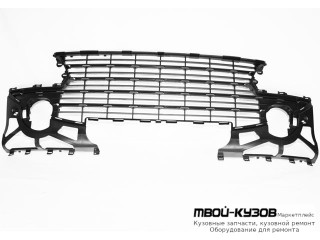 РЕШЕТКА БАМПЕРА ПЕРЕДНИЙ С ОТВЕРСТИЯМИ ПОД ПРОТИВОТУМАННЫЕ ФАРЫ (АРГЕНТИНА) для Peugeot 307 (2005-)