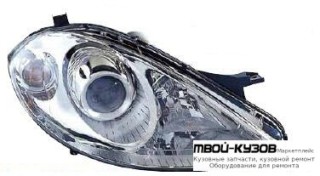 ФАРА ПРАВАЯ СТОРОНА С КОРРЕКТОР ЛИНЗОВАННАЯ (DEPO) для Mercedes W169 A-CLASS (2004-2011)