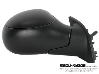 ЗЕРКАЛО ПРАВАЯ СТОРОНА МЕХАН С ТРОСИК (CONVEX) (ТАЙВАНЬ) для Citroen C3 (05.2002 - 10.2005) (11.2005-)