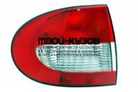 551-1942L-UE - ФОНАРЬ ЛЕВЫЙ ЗАДНИЙ в крыло (DEPO) Renault Megane 1 рестайлинг (1999-2003)