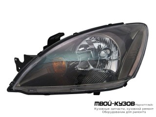 ФАРА ЛЕВАЯ СТОРОНА ВНУТРИ ЧЁРНЫЙ для Mitsubishi LANCER (2004 - 02.2007)