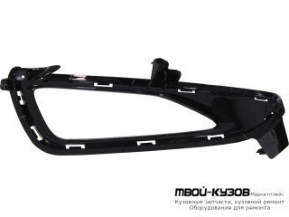 РЕШЕТКА БАМПЕРА ПЕРЕДНИЙ ЛЕВАЯ СТОРОНА С ОТВЕРСТИЯМИ ПОД ПРОТИВОТУМАННЫЕ ФАРЫ (КИТАЙ) для Hyundai TUCSON (2015-)