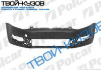 POLO 09- БАМПЕР ПЕРЕДНИЙ ГРУНТ