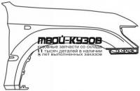 TYPRD96-271-R - КРЫЛО ПЕРЕДНЕЕ ПРАВОЕ (ТАЙВАНЬ) Toyota Land Cruiser Prado 90 (1996-2002)