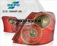 212-19N4P-AE - ТЮНИНГ-ФОНАРИ (КОМПЛЕКТ) в крыло (DEPO) Toyota Vitz (2005-2010)