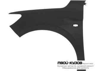 КРЫЛО ПЕРЕДНИЙ ЛЕВАЯ СТОРОНА С ОТВ ПОД ПОВТОРИТЕЛЬ (КИТАЙ) для Peugeot 301 (2013-)