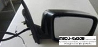 ЗЕРКАЛО ПРАВАЯ СТОРОНА ЭЛЕКТР С ПОДОГРЕВОМ , ГРУНТ (convex) (DEPO) для Nissan X-TRAIL (03.2007-)