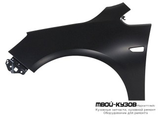 КРЫЛО ПЕРЕДНИЙ ЛЕВАЯ СТОРОНА С ОТВ ПОД ПОВТОРИТЕЛЬ (ТАЙВАНЬ) для Opel ASTRA J (2009-)