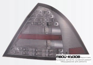 ФОНАРЬ ЗАДНИЙ ВНЕШНИЙ ЛЕВАЯ + ПРАВАЯ (КОМПЛЕКТ) ТЮНИНГ С ДИОД СТОП СИГНАЛ (SONAR) ПРОЗРАЧНЫЙ ТОНИР для Mercedes W203 (07.2000-)