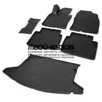 K13803004-5 - КОВРИКИ В САЛОН 6 шт. (RIVAL) Mazda CX-5 2 (2017-2020)