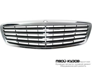РЕШЕТКА РАДИАТОРА (ориг.) ХРОМ-СЕРЫЙ для Mercedes W221 (10.2005-)
