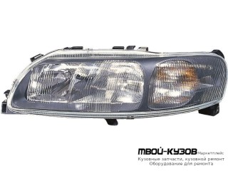 ФАРА ЛЕВАЯ СТОРОНА ПОД КОРРЕКТОР (DEPO) для Volvo S70 / V70 / C70 / XC70 (1997-)