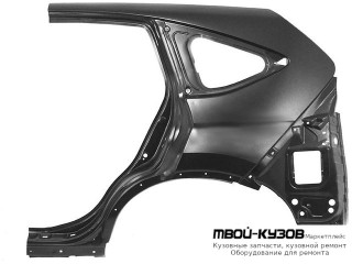 КРЫЛО ЗАДНИЙ ЛЕВАЯ СТОРОНА (КИТАЙ) для Honda CRV (2012-)
