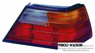 ФОНАРЬ ЗАДНИЙ ВНЕШНИЙ ПРАВАЯ СТОРОНА (DEPO) ЖЕЛТ для Mercedes W124 (01.1985 - 08.1989) (09.1989 - 06.1993) E124 (07.1993 - 06.1995)
