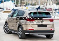 R.2809.005 - ЗАЩИТА ПОРОГОВ d57 (RIVAL) Kia Sportage 4 (2016-2018)