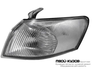 УКАЗ.ПОВОРОТА УГЛОВОЙ ЛЕВАЯ СТОРОНА (hella-тип) (DEPO) ПРОЗРАЧНЫЙН для Toyota CAMRY V20 (07.1996 - 09.2001)