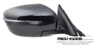 ЗЕРКАЛО ПРАВАЯ СТОРОНА ЭЛЕКТР С ПОДОГРЕВОМ , УКАЗАТЕЛЬ ПОВОРОТА (CONVEX) (ТАЙВАНЬ) для Nissan X-TRAIL (2015-)