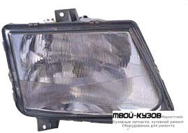 ФАРА ПРАВАЯ СТОРОНА ПОД КОРРЕКТОР (DEPO) для Mercedes VITO / VIANO (1996-)