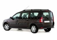 R.6001.005 - ЗАЩИТА ПОРОГОВ d42 (RIVAL) Lada Largus (2012-)