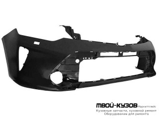 БАМПЕР ПЕРЕДНИЙ С ОТВ П/ОМЫВАТЕЛЬ (КИТАЙ) для Toyota CAMRY V50 (2011-)
