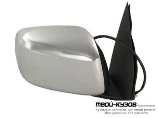 ЗЕРКАЛО ПРАВАЯ СТОРОНА ЭЛЕКТР (CONVEX) КРЫШК ХРОМ (ТАЙВАНЬ) для Nissan NAVARA (2006-), Nissan PATFINDER R51 (2005-)
